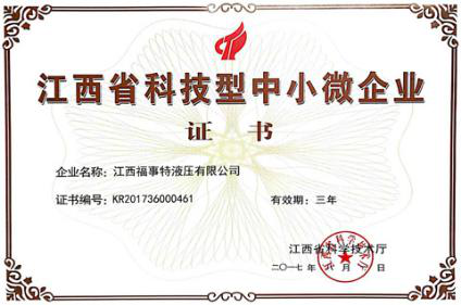 江西省科技型中幼微企业